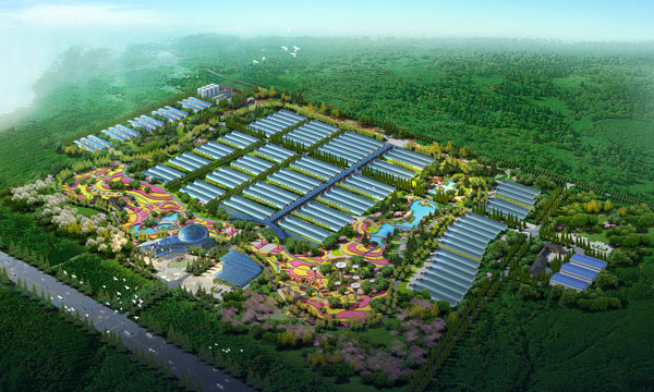 規劃效果圖 農業未來發展的視覺藍圖